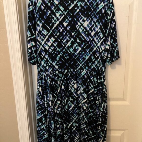 Apt 9 Women's multicolored dress with pockets, Size XL - Picture 6 of 8